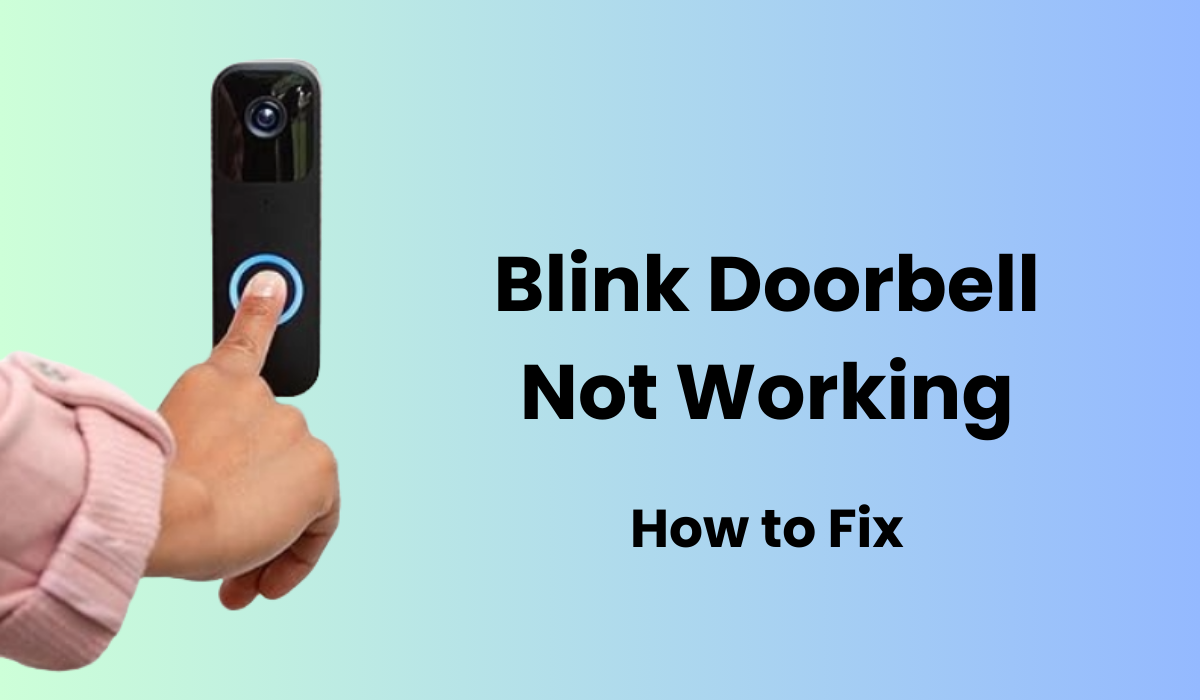 Blink Doorbell Not Working